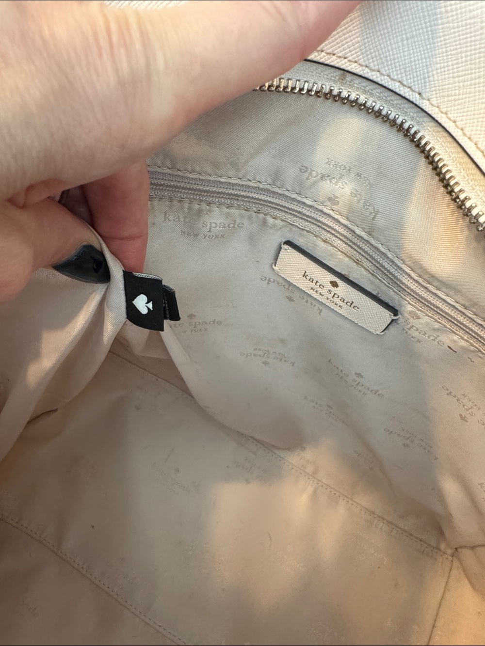 Kate Spade Becca Floral Tote in Fresh Peach Multi - Picture 10 of 10